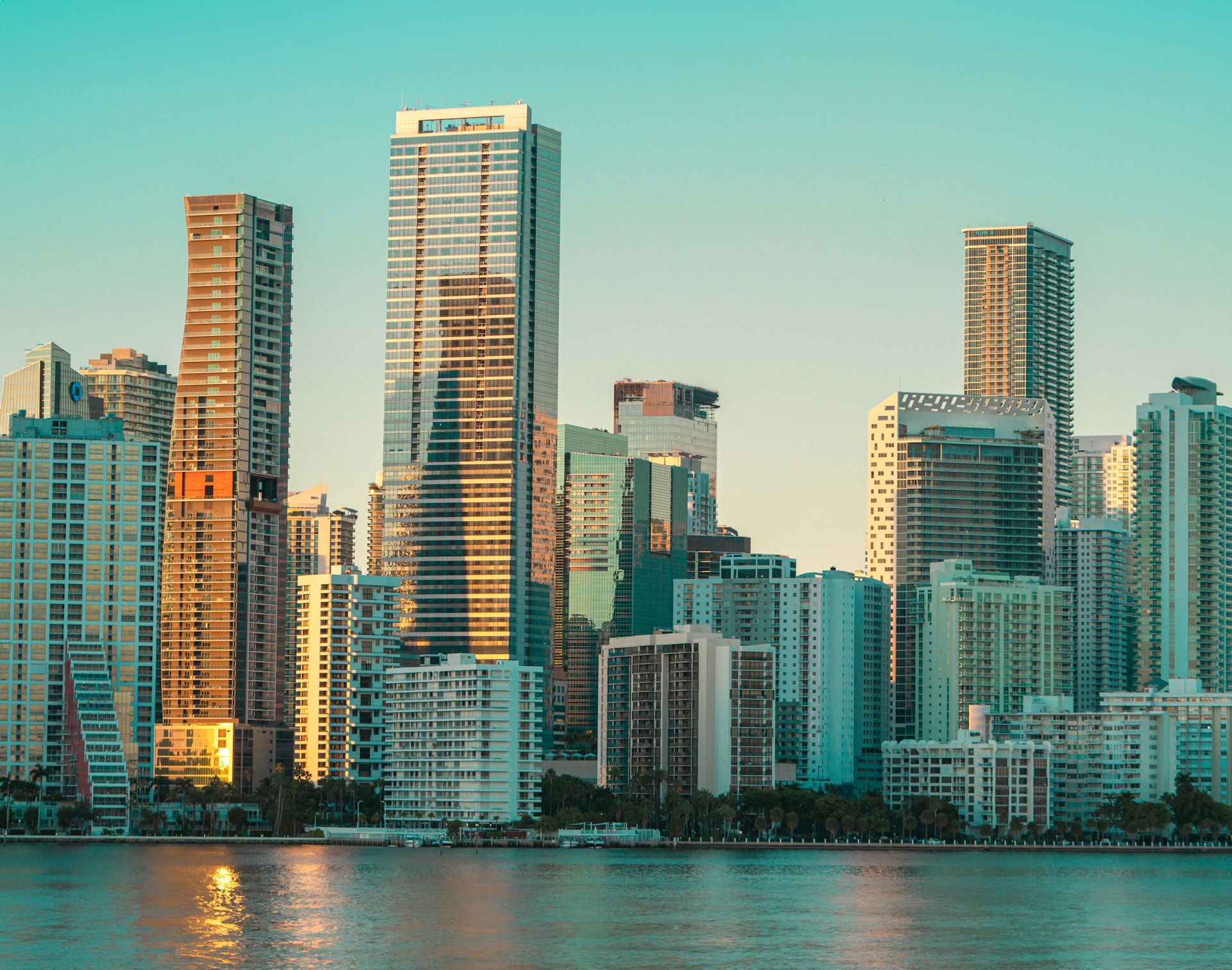 Jacksonville commercial district skyline
